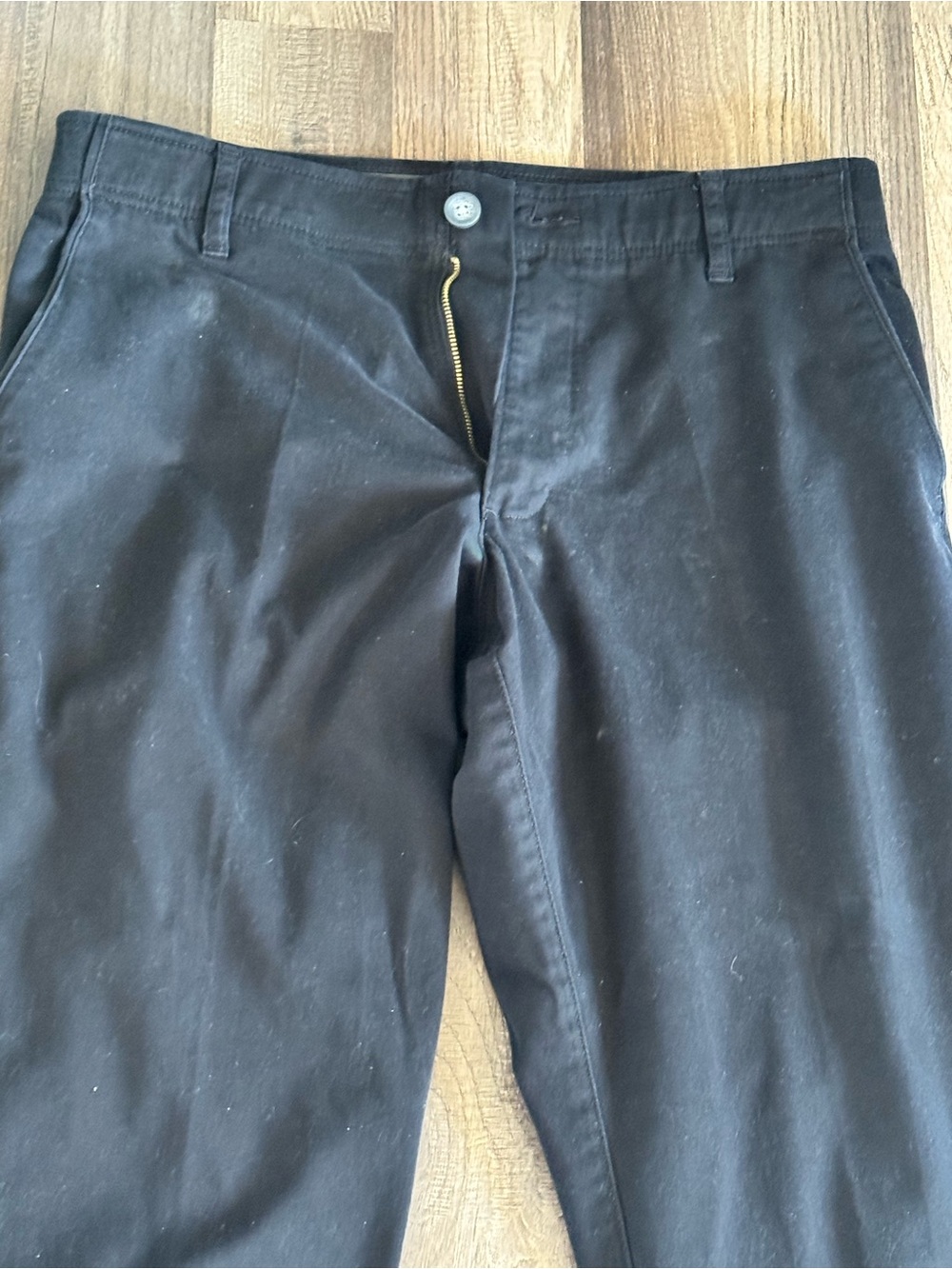 Lee Black Men's Straight Chino Pants - Picture 2 of 4